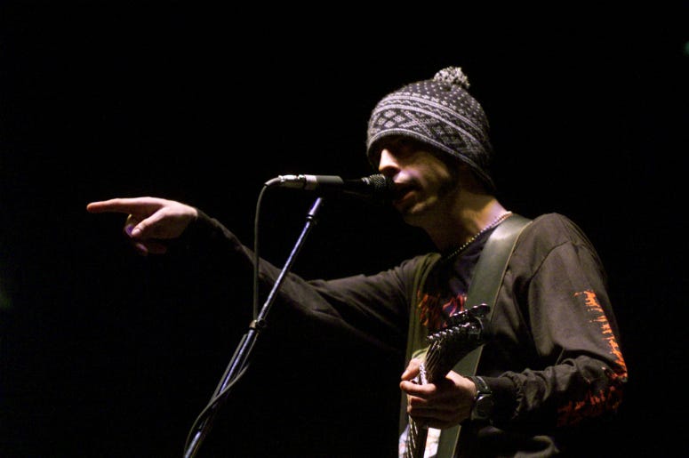 Dave Grohl of Foo Fighters in Philadelphia, PA on December 3, 1999 Dave Grohl of Foo Fighters in Philadelphia, PA on December 3, 1999