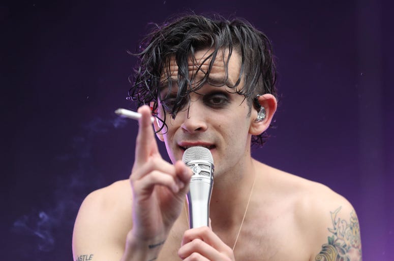 Matty Healy of The 1975 Matty Healy of The 1975
