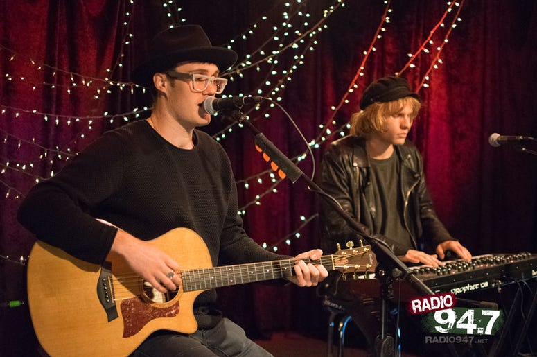 Bob Moses at the RADIO 94.7 Sound Stage Bob Moses Tearing Me Up Acoustic Rendition Grammy Nominated Grammy Electronic Dance Alternative