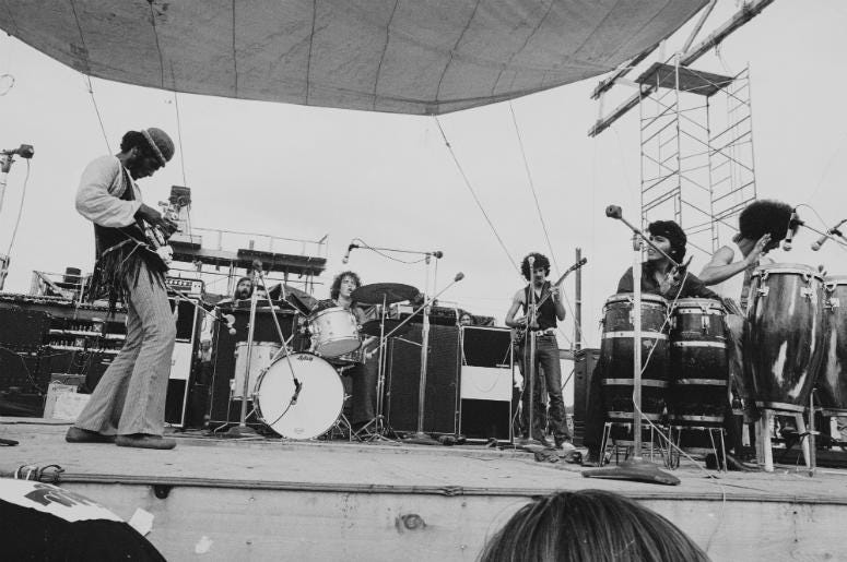 Santana at Woodstock Santana at Woodstock