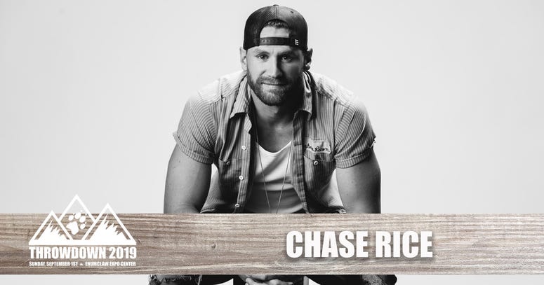 Chase Rice at Throwdown 2019 Chase Rice at Throwdown 2019