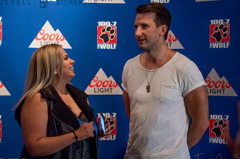 Ellen tailor, Russell Dickerson, 100.7 The Wolf, Seattle, radio, country music