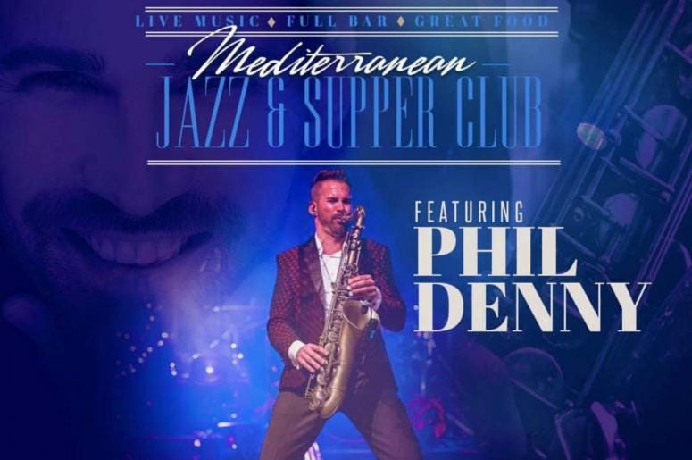 Phil Denny at Mediterreanean Jazz and Supper Club