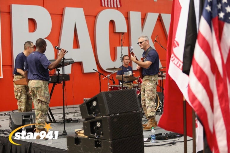 Atlanta Falcons Military Appreciation Day Atlanta Falcons Military Appreciation Day