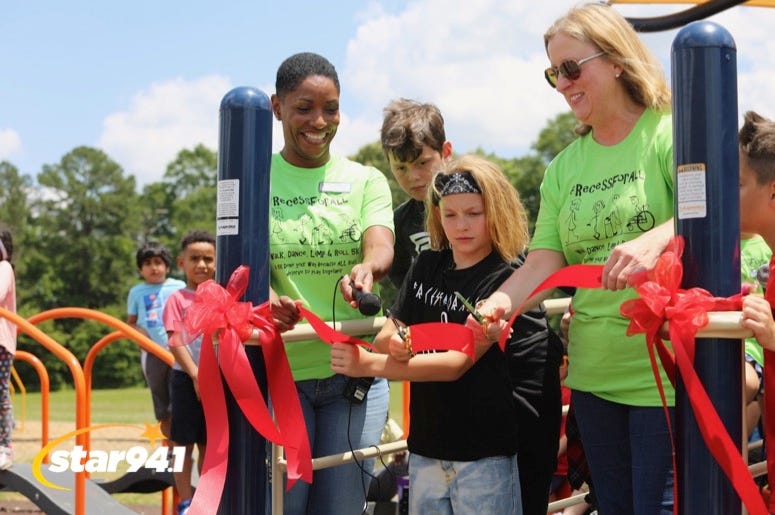 Arcado Elem Ribbon Cutting Arcado Elem Ribbon Cutting