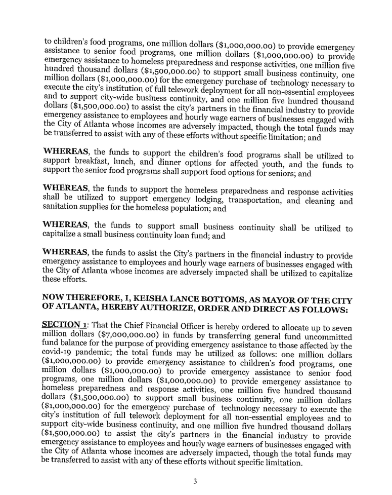 Executive Order