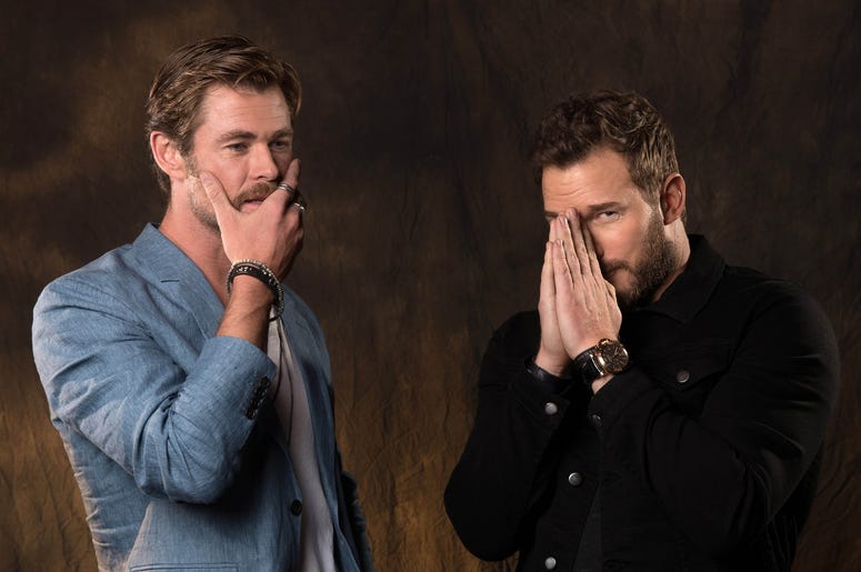 Chris Hemsworth Chris Pratt Avengers Chris Hemsworth Chris Pratt Avengers