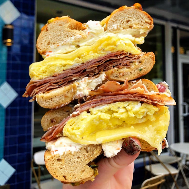 bagel sandwich