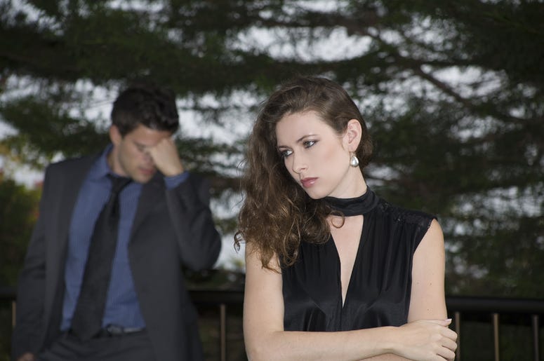 Unhappy Couple