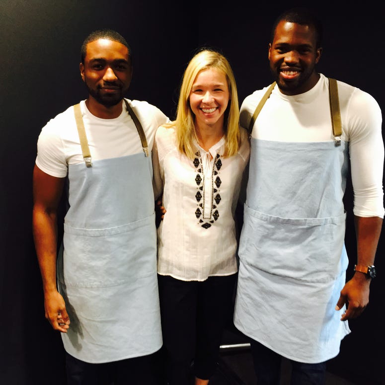 Jenn with the BeetleCat Waiters