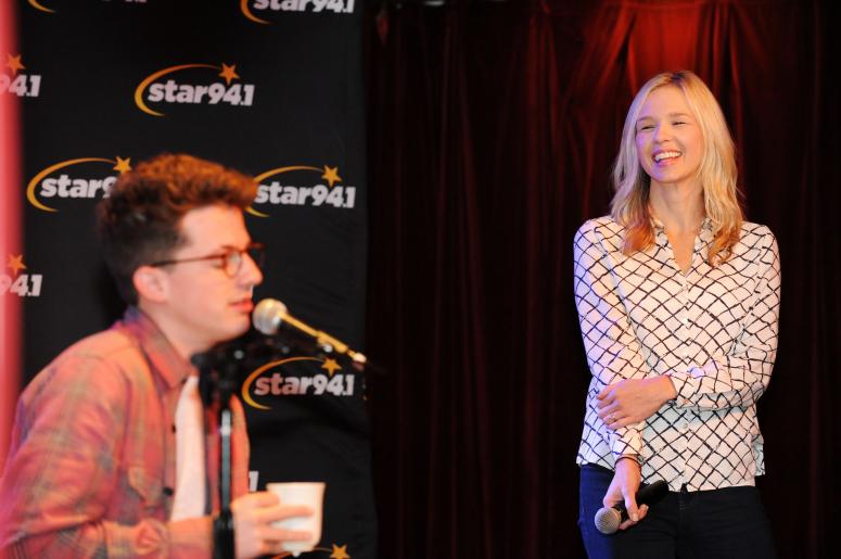 Jenn and Charlie Puth