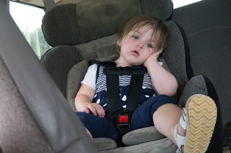 Kid in Car Seat