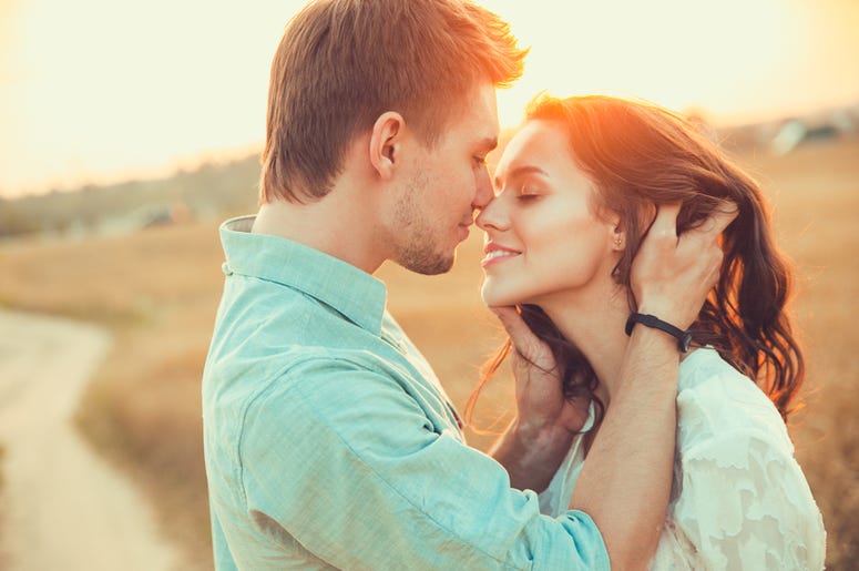 Couple Kissing