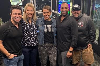 WSB's Jovita Moore and Jorge Estevez join Jenn and Friends in Studio