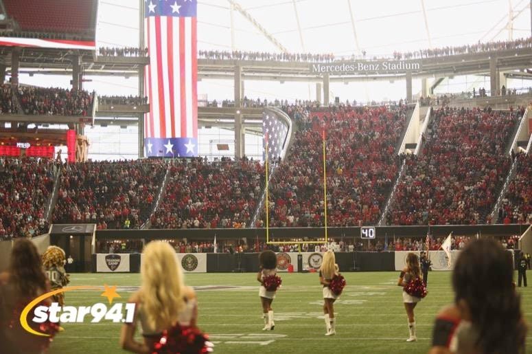 Atlanta Falcons Military Appreciation Day Atlanta Falcons Military Appreciation Day