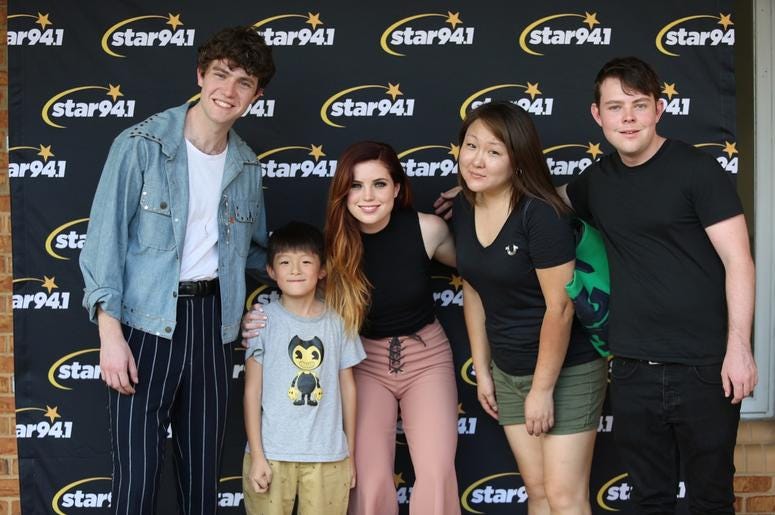 Echosmith Meet & Greet at Woofstock Smyrna 2019 Echosmith Meet & Greet at Woofstock Smyrna 2019
