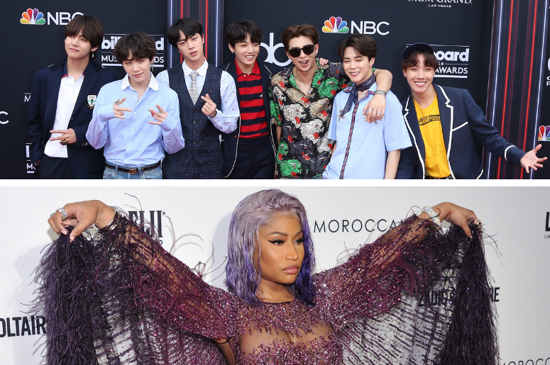 BTS, Nicki Minaj BTS, Nicki Minaj