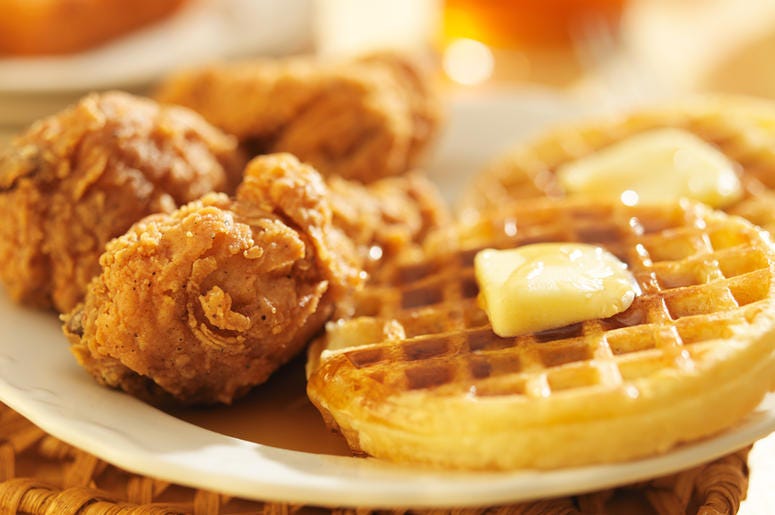 Chicken and waffles Chicken and waffles