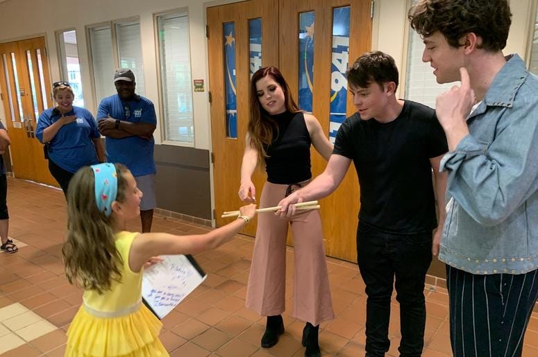 Echosmith Meet & Greet at Woofstock Smyrna 2019 Echosmith Meet & Greet at Woofstock Smyrna 2019