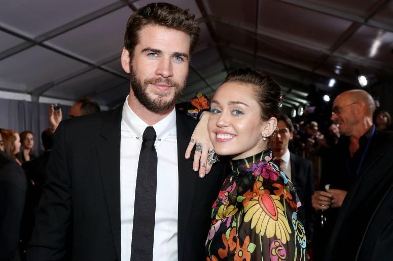 Miley Cyrus x Liam Hemsworth Miley Cyrus x Liam Hemsworth