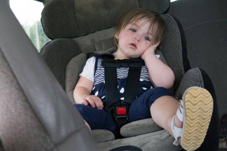 Kid in Car Seat