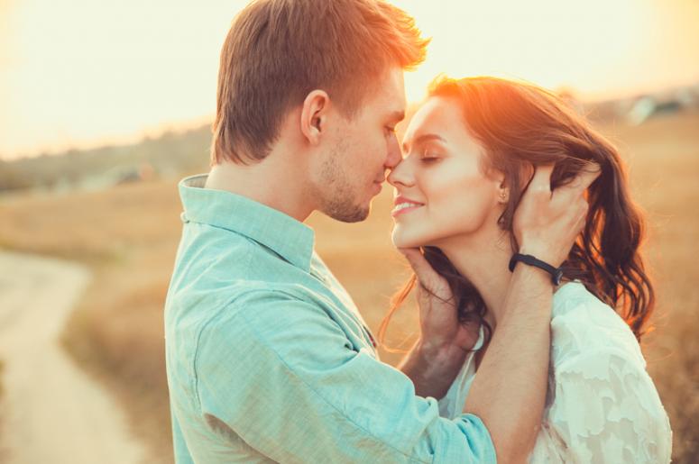 Couple Kissing