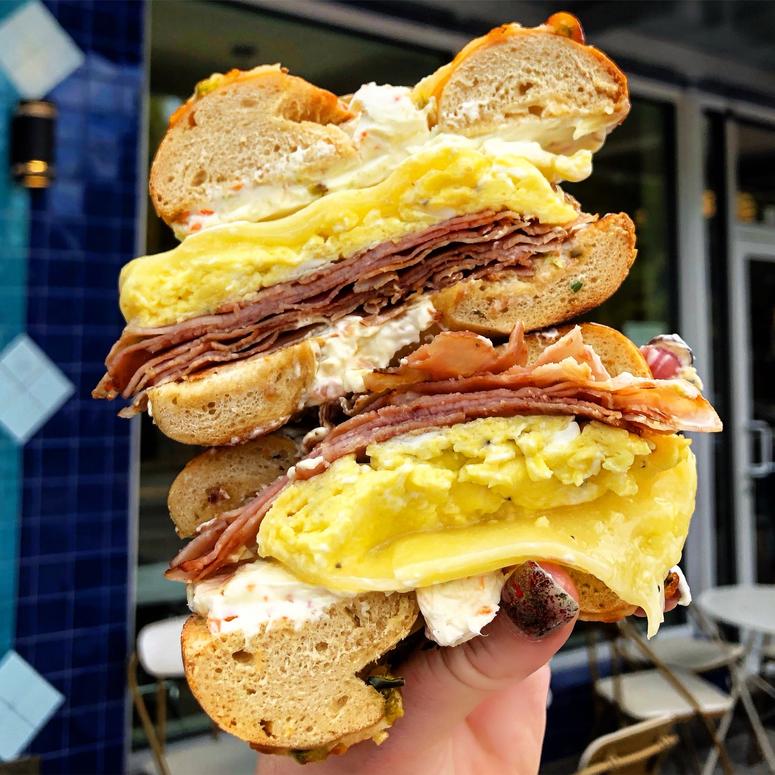 bagel sandwich