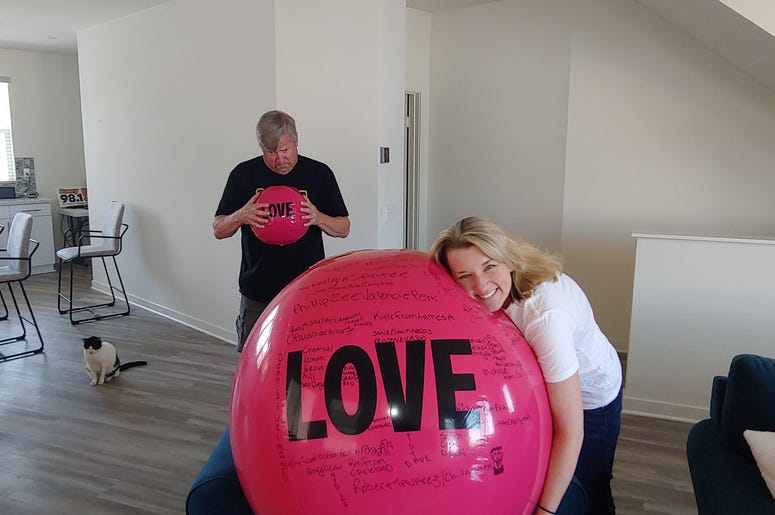 Rob and Joss Love Ball
