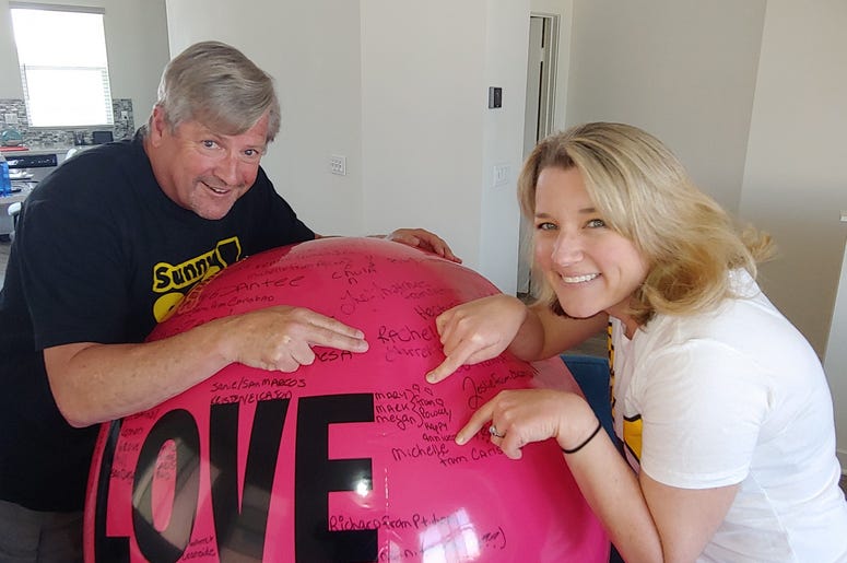 Rob and Joss Love Ball