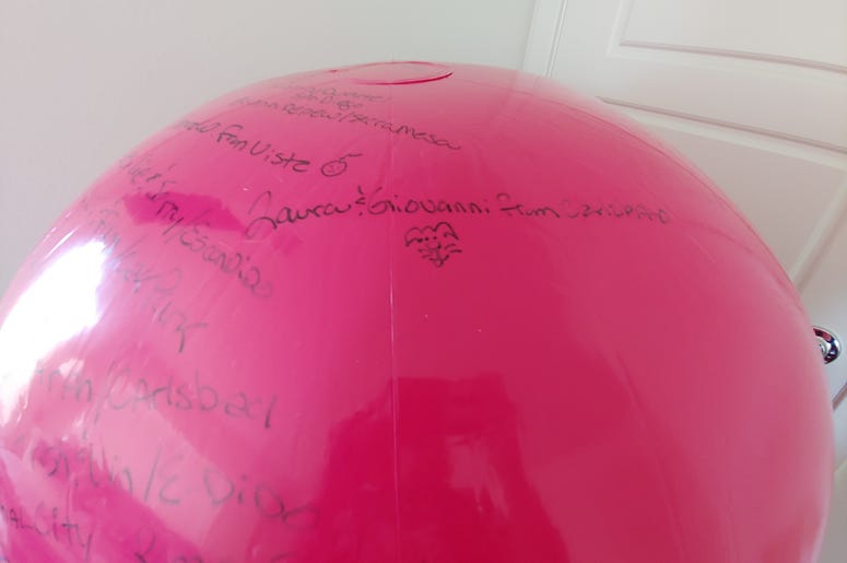 The love Ball Laura from Carlsbad.