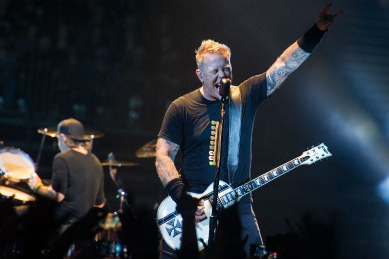 Metallica's James Hetfield Metallica's James Hetfield