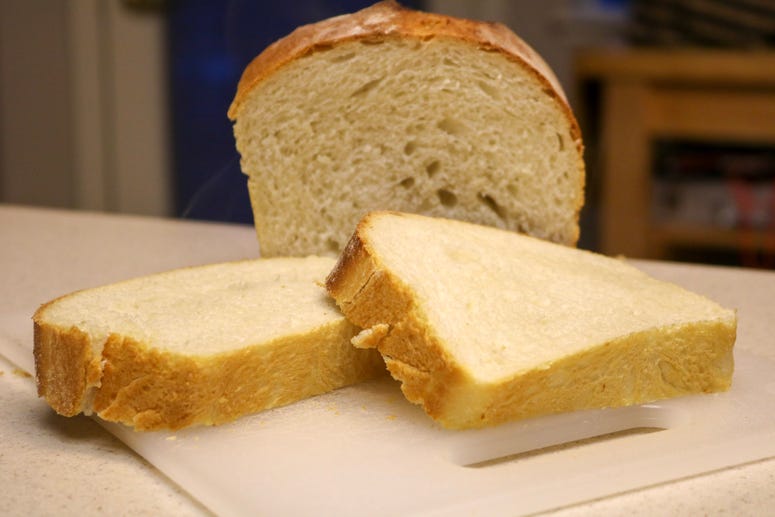 Baking Bread raw dough