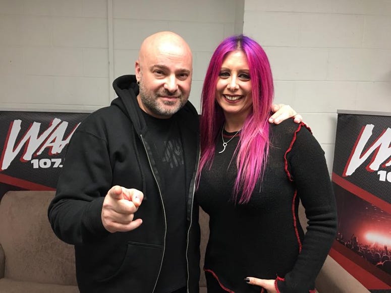 David Draiman from Disturbed at the DCU Center
