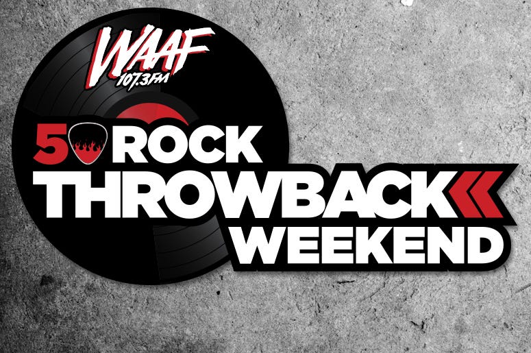 WAAF 50 Rock Throwback 775 WAAF 50 Rock Throwback 775