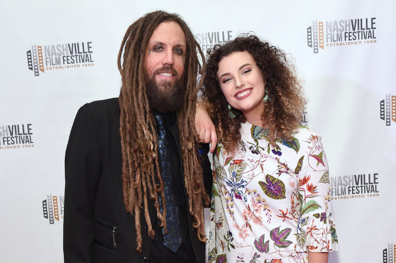 Brian Welch of the band Korn and daughter Jennea Welch attend the screening of "Loud Krazy Love" at the Regal 27 Hollywood Theater on May 11, 2018 in Nashville, Tennessee Brian Welch of the band Korn and daughter Jennea Welch attend the screening of "Loud Krazy Love" at the Regal 27 Hollywood Theater on May 11, 2018 in Nashville, Tennessee