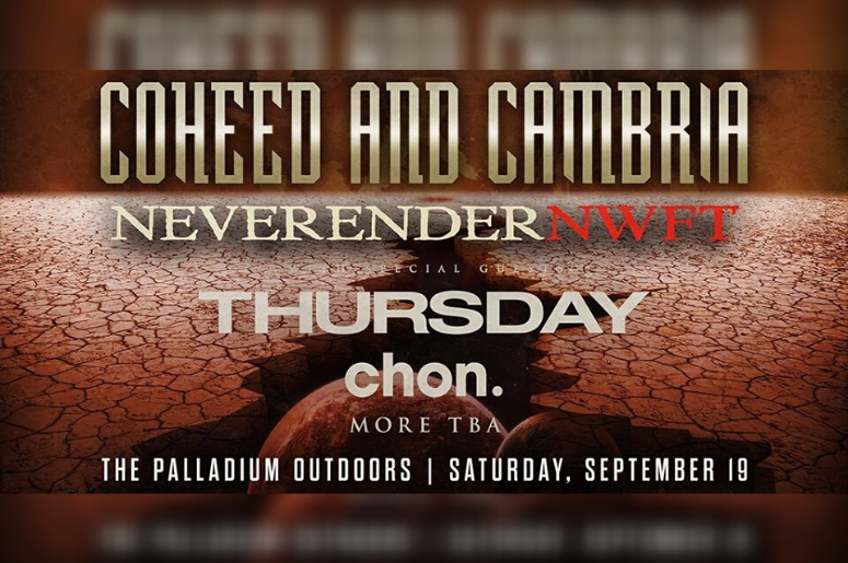 Coheed and Cambria at The Palladium Outdoors