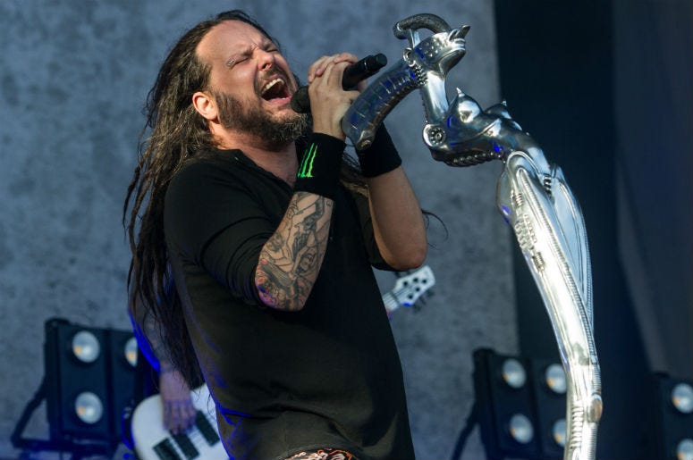 Jonathan Davis of Korn Jonathan Davis of Korn