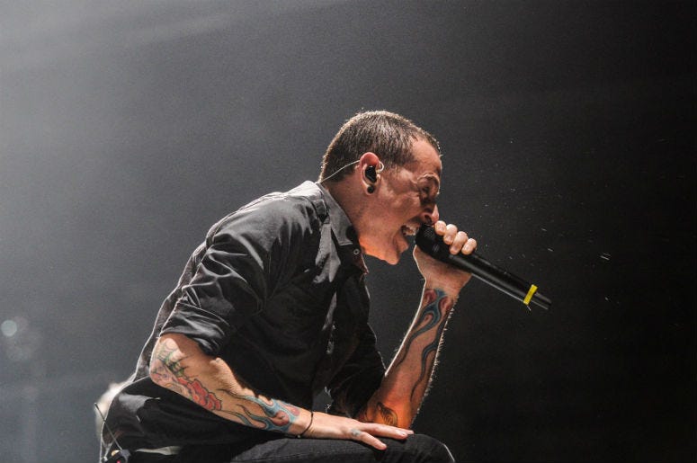 Chester Bennington of Linkin Park Chester Bennington of Linkin Park