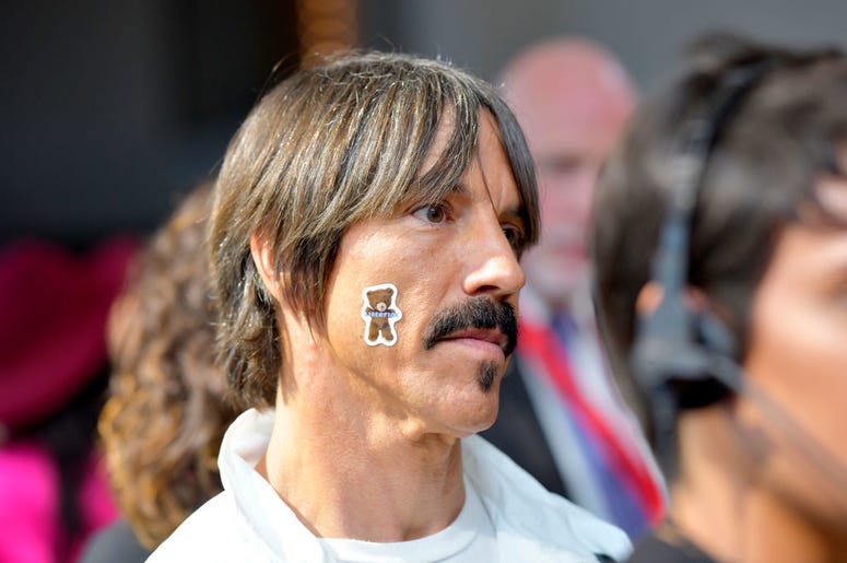 Anthony Kiedis attend New York Fashion Week Anthony Kiedis attend New York Fashion Week