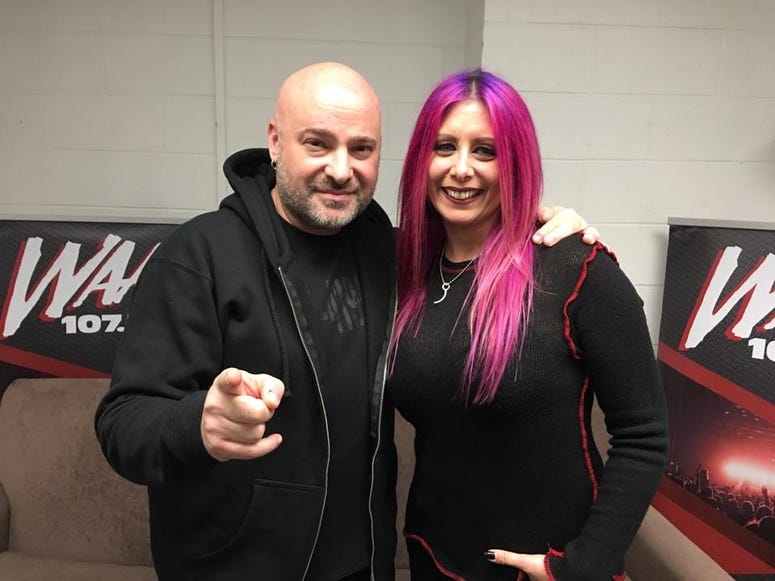 David Draiman from Disturbed at the DCU Center