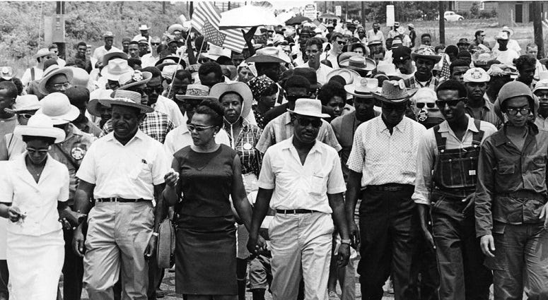 American Civil Rights leaders Dr. Martin Luther King Jr and his wife Coretta Scott King Reverend Ralph Abernathy and his wife, Juanita Abernathy American Civil Rights leaders Dr. Martin Luther King Jr and his wife Coretta Scott King Reverend Ralph Abernathy and his wife, Juanita Abernathy