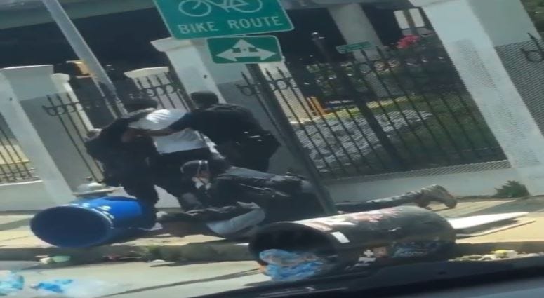 Atlanta Police Arrresting Minors For Selling Water Atlanta Police Arresting Minors For Selling Water