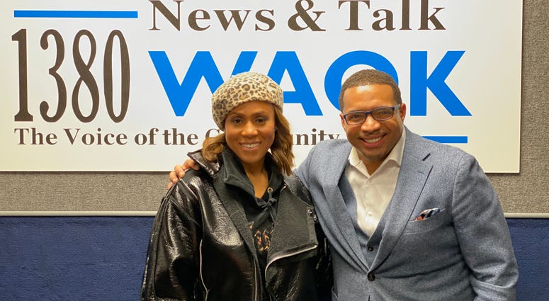Rashad Richey and Deborah Cox