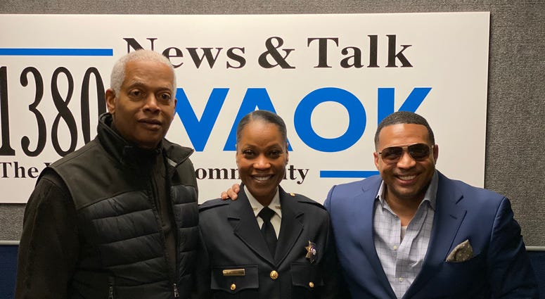 Rashad Richey and Congressman Hank Johnson