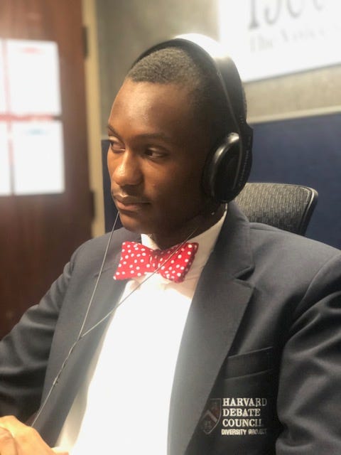 Don Roman Jr Senior at North Atlanta High School on Too Much Truth with Derrick Boazman Atlanta, Ga Don Roman Jr Senior at North Atlanta High School