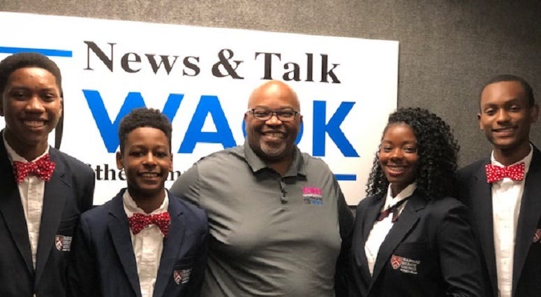 DB with Keith, Keanan, Laney & DJ members of the Harvard Diversity Project Debate Team 7/17/19 Derrick Boazman with members of the Harvard Diversity Project Debate Team