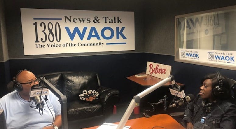 Derrick Boazman with Sports Agent Tiffany Porter in Atlanta, Ga 8/20/19 Derrick Boazman with Sports Agent Tiffany Porter