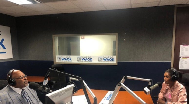 Derrick Boazman with Dr. Jackie Walters on Too Much Truth in Atlanta, Ga 8/27/19 Derrick Boazman with Dr. Jackie Walters