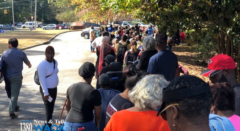 Line For Tickets To See President Obama Line For Tickets To See President Obama