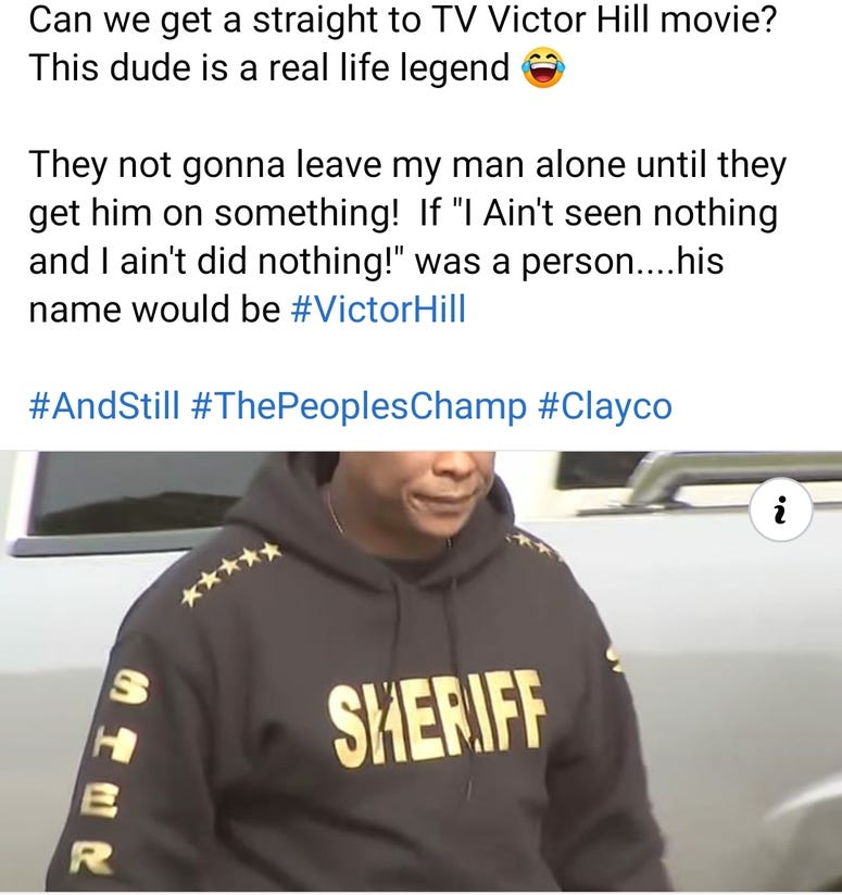 Sheriff Victor Hill Sheriff Victor Hill